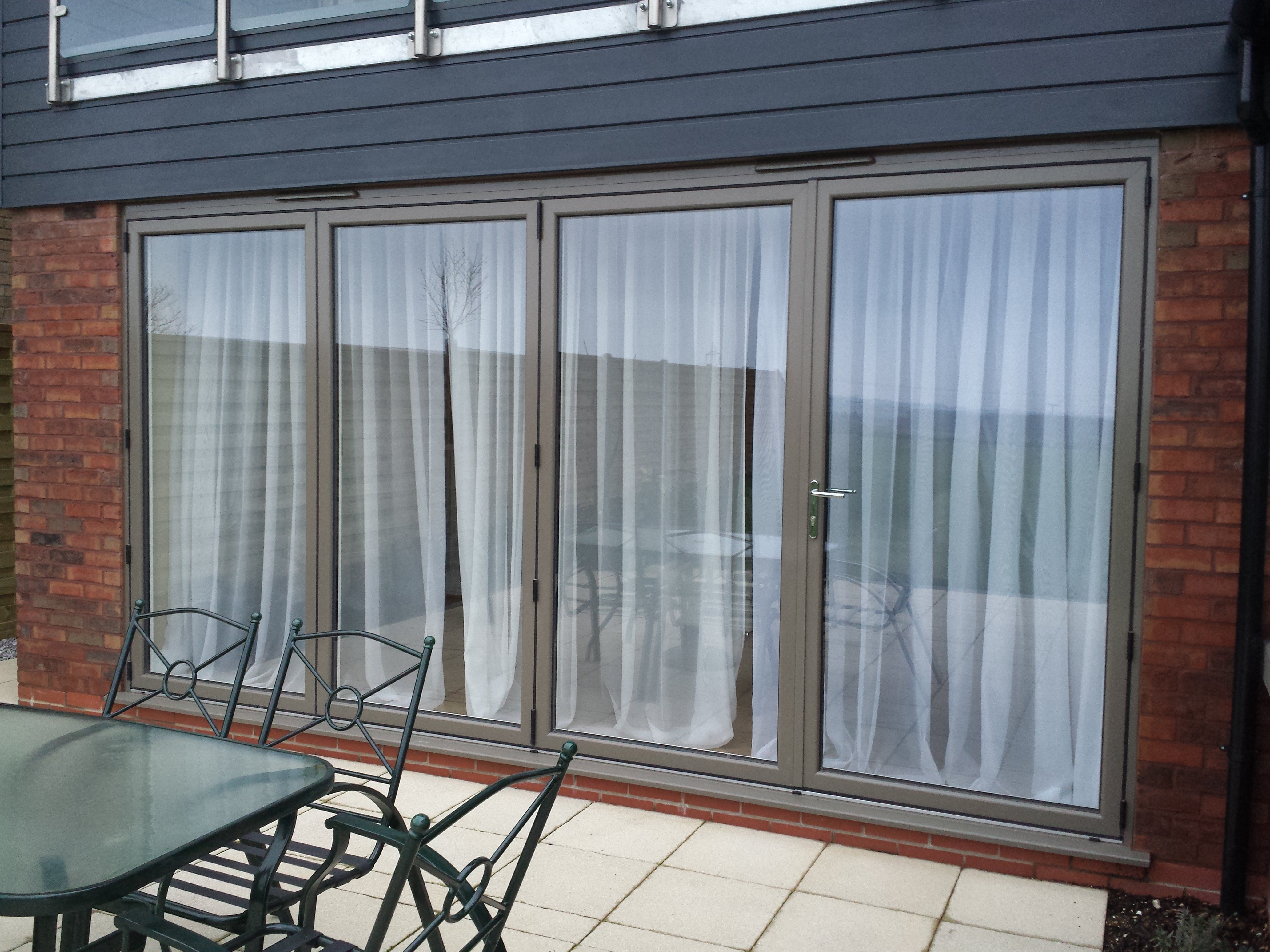 are bifold doors secure