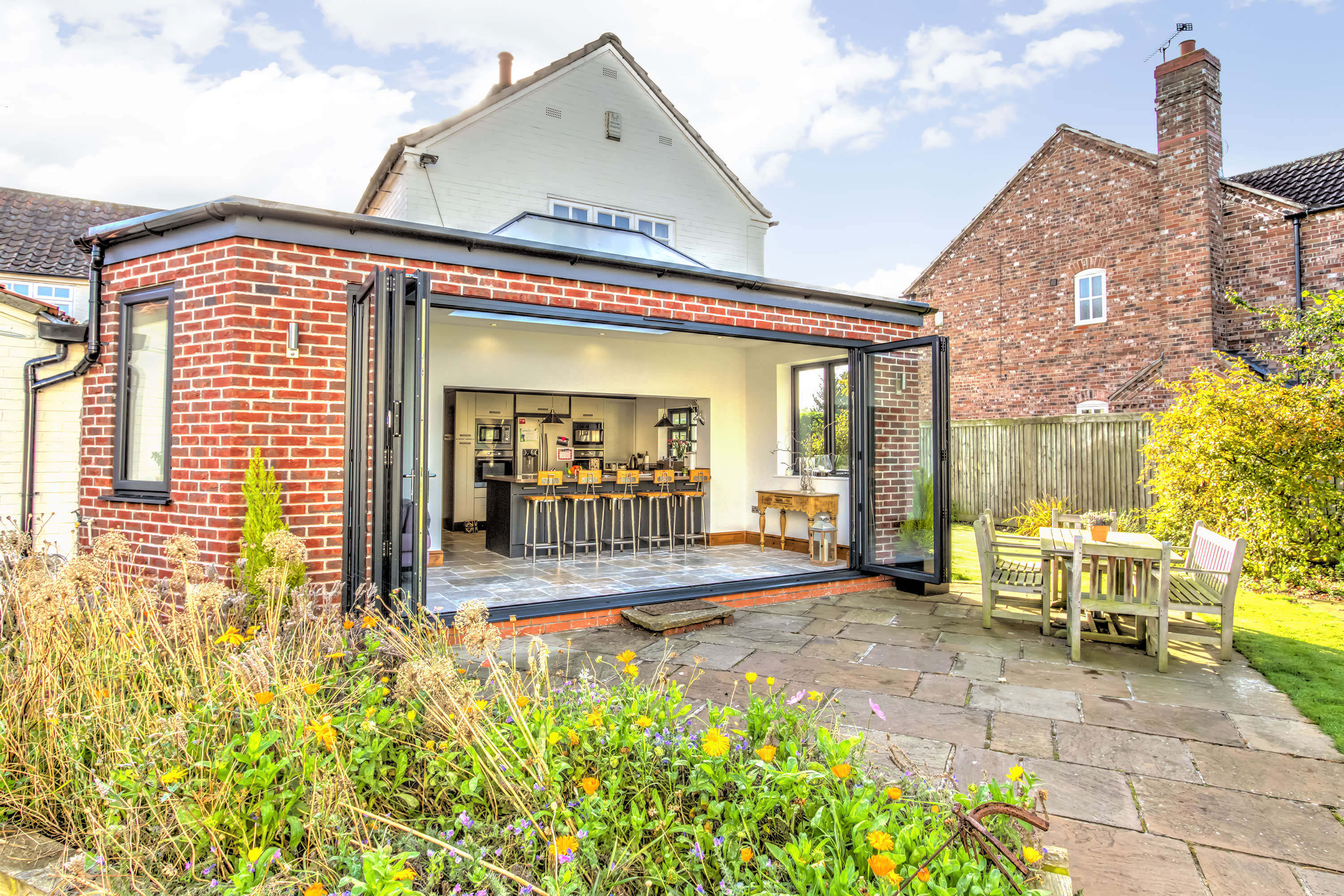 kitchen bifold doors