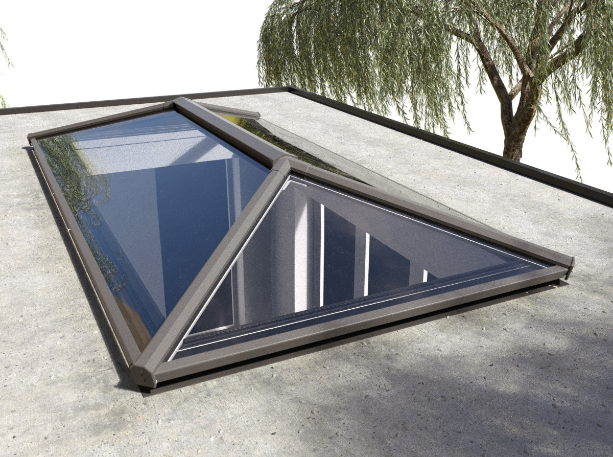 temperature controlled lantern roofs