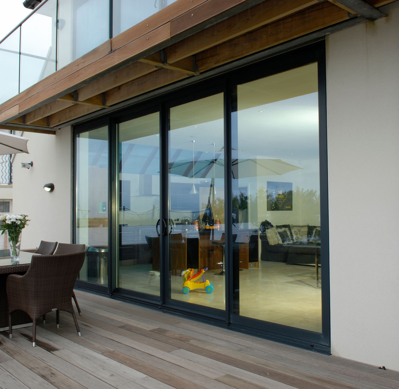 sliding glass door