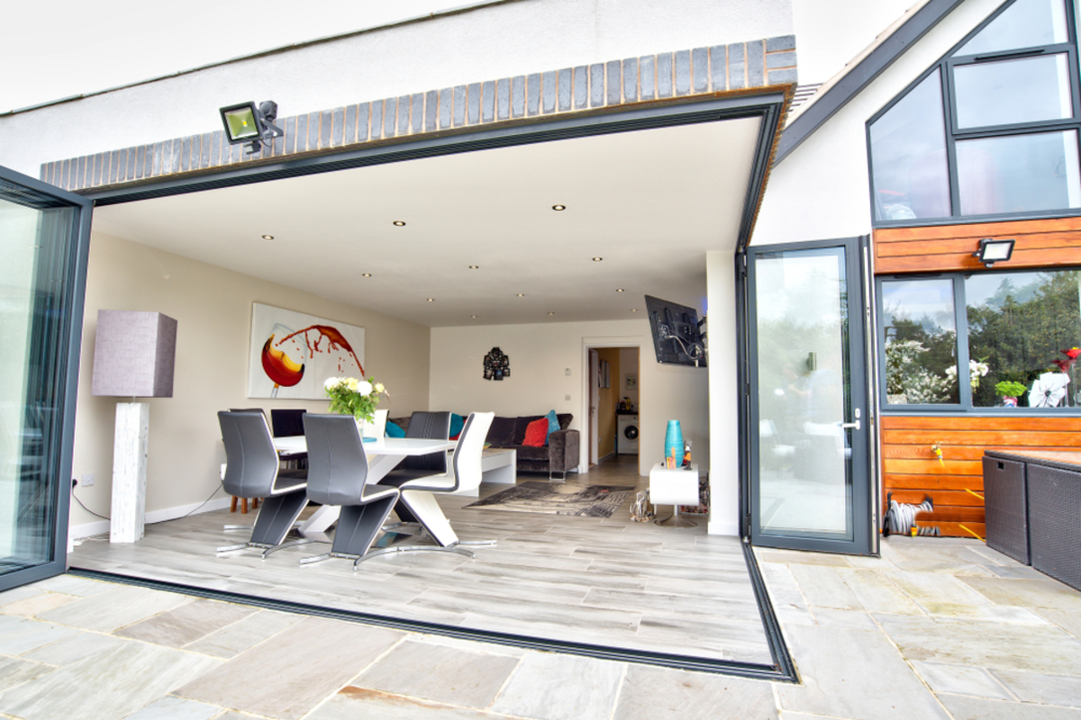 Bifold for garden room